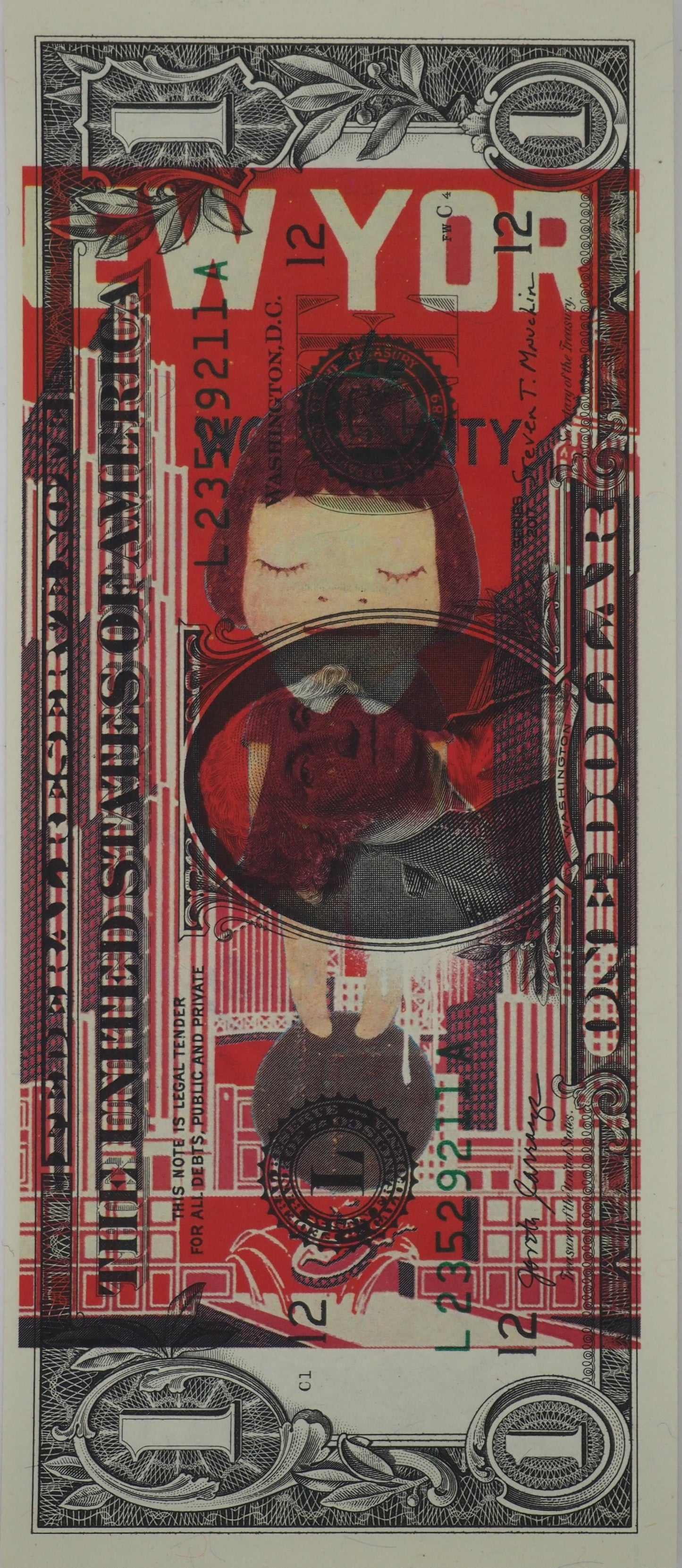 Death NYC : Nara in New York - Sérigraphie originale signée