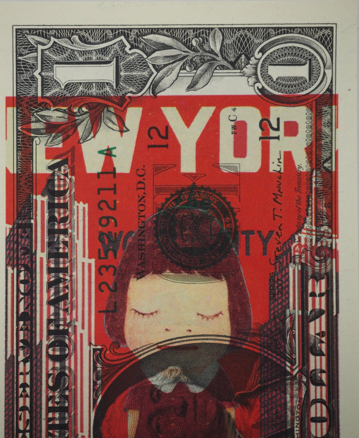 Death NYC : Nara in New York - Sérigraphie originale signée