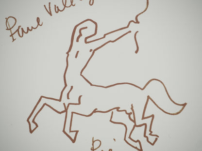 Jean COCTEAU : Le sagittaire - Lithographie signée