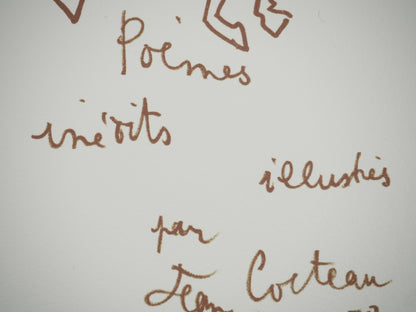 Jean COCTEAU : Le sagittaire - Lithographie signée