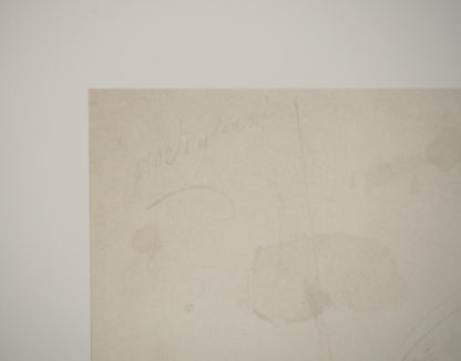 Amedeo MODIGLIANI : Portrait de femme - Lithographie signée