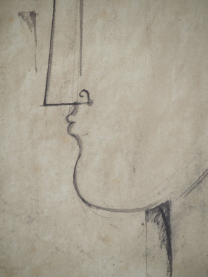 Amedeo MODIGLIANI : Cariatide - Lithographie signée