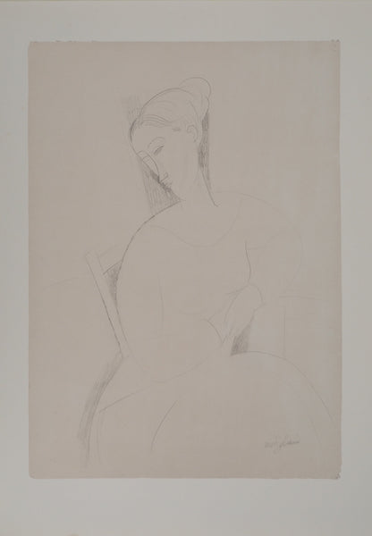 Amedeo MODIGLIANI : Séductrice - Lithographie signée
