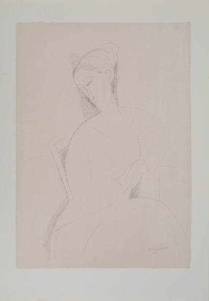 Amedeo MODIGLIANI : Séductrice - Lithographie signée