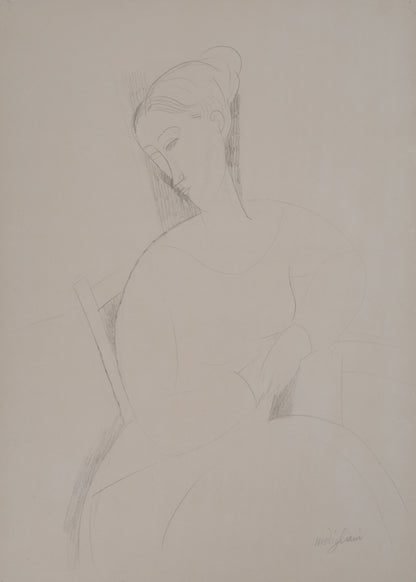 Amedeo MODIGLIANI : Séductrice - Lithographie signée