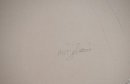 Amedeo MODIGLIANI : Séductrice - Lithographie signée