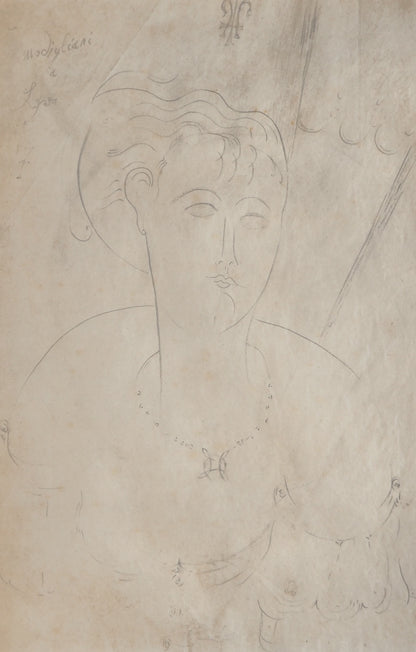 Amedeo MODIGLIANI : Lysa - Lithographie signée