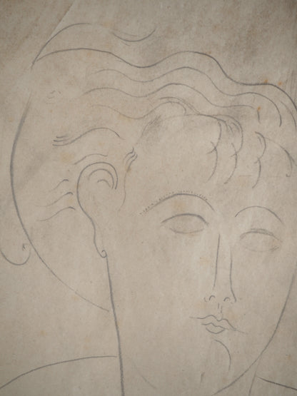 Amedeo MODIGLIANI : Lysa - Lithographie signée