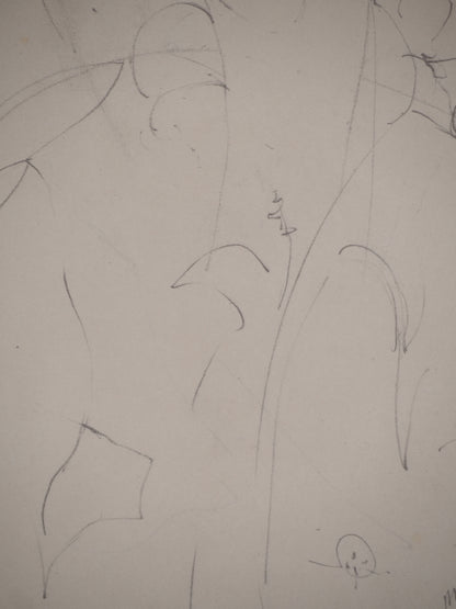 Amedeo MODIGLIANI : La jeune muse - Lithographie signée