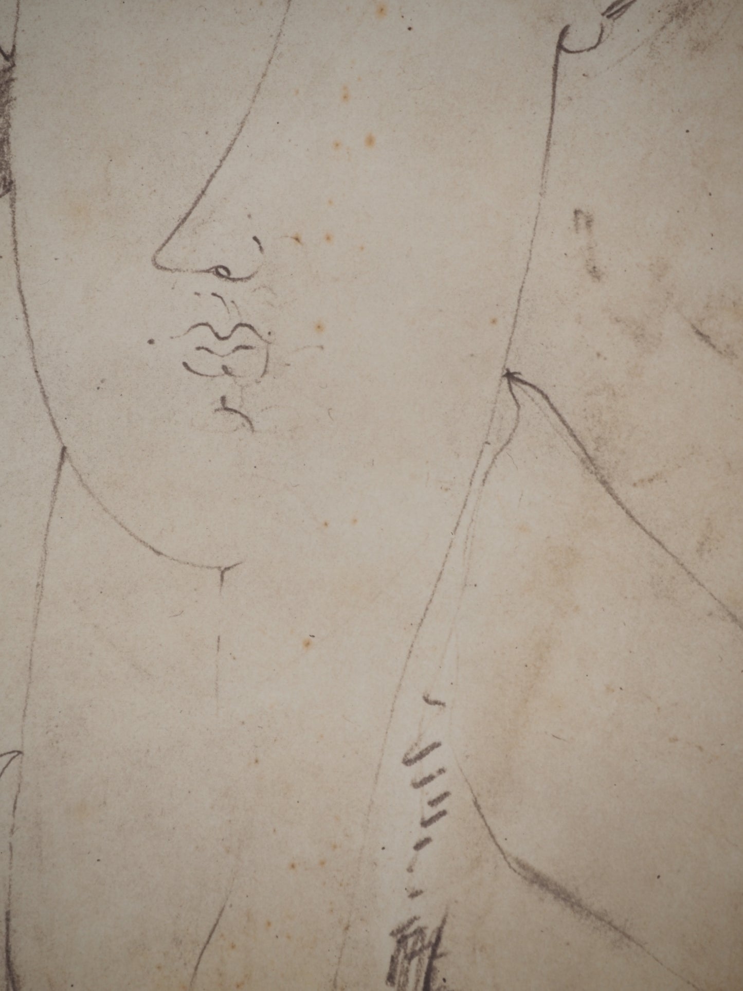 Amedeo MODIGLIANI : La femme au chapeau - Lithographie signée