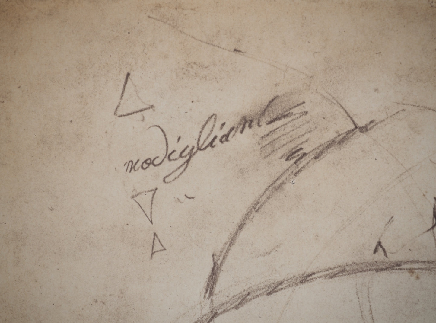 Amedeo MODIGLIANI : La femme au chapeau - Lithographie signée