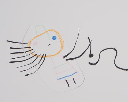 Joan MIRO : Femme et son enfant - Lithographie signée