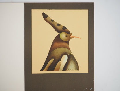 Jean Paul DONADINI : L’oiseau exotique - Lithographie Originale Signée