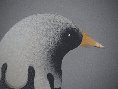 Jean Paul DONADINI : Le pigeon voyageur - Lithographie Originale Signée