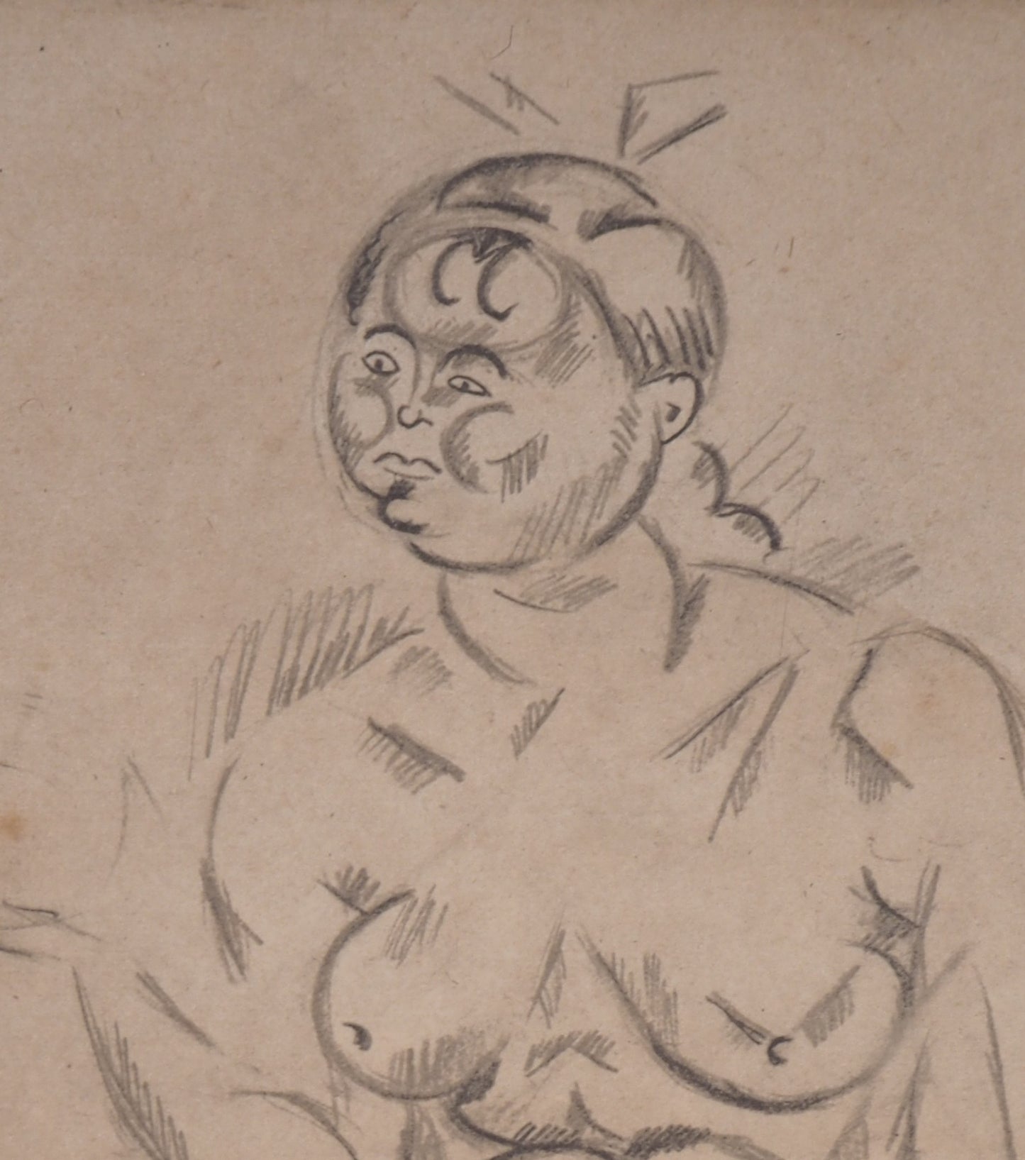 Joan MIRO : Femme nue assise - Lithographie