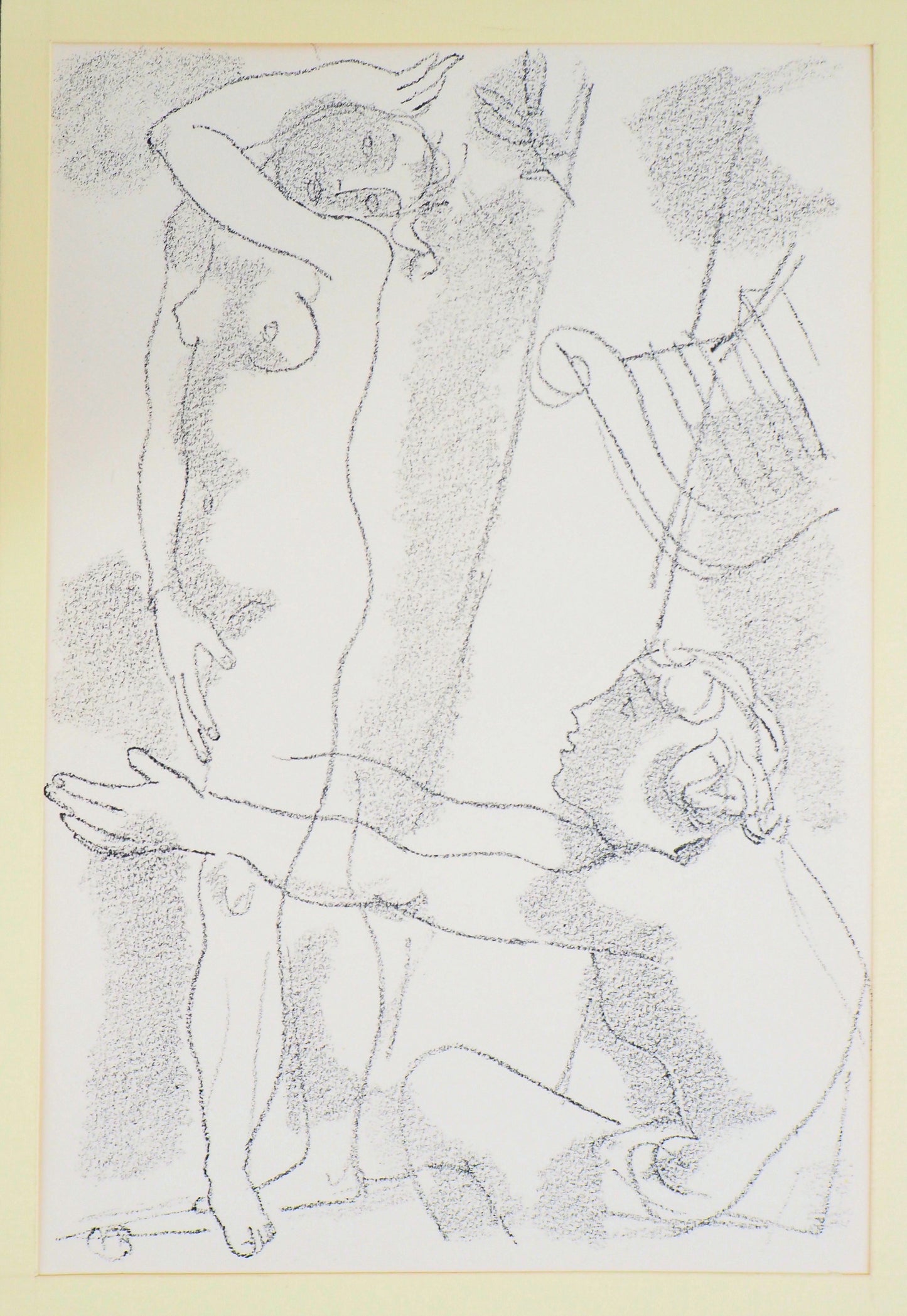 Maurice BARRAUD : Orphée- Lithographie originale signée