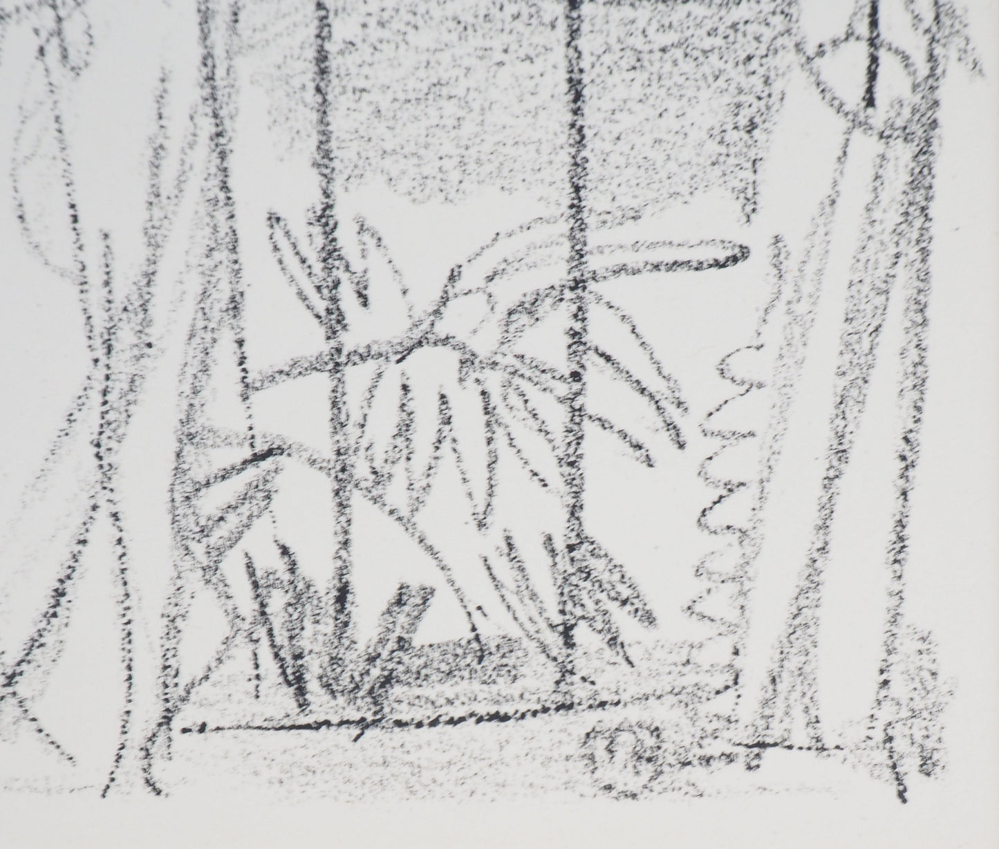 Maurice BARRAUD : La maison à la montagne - Lithographie originale signée