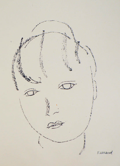 Maurice BARRAUD : Le plaisir de rompre - Lithographie originale signée