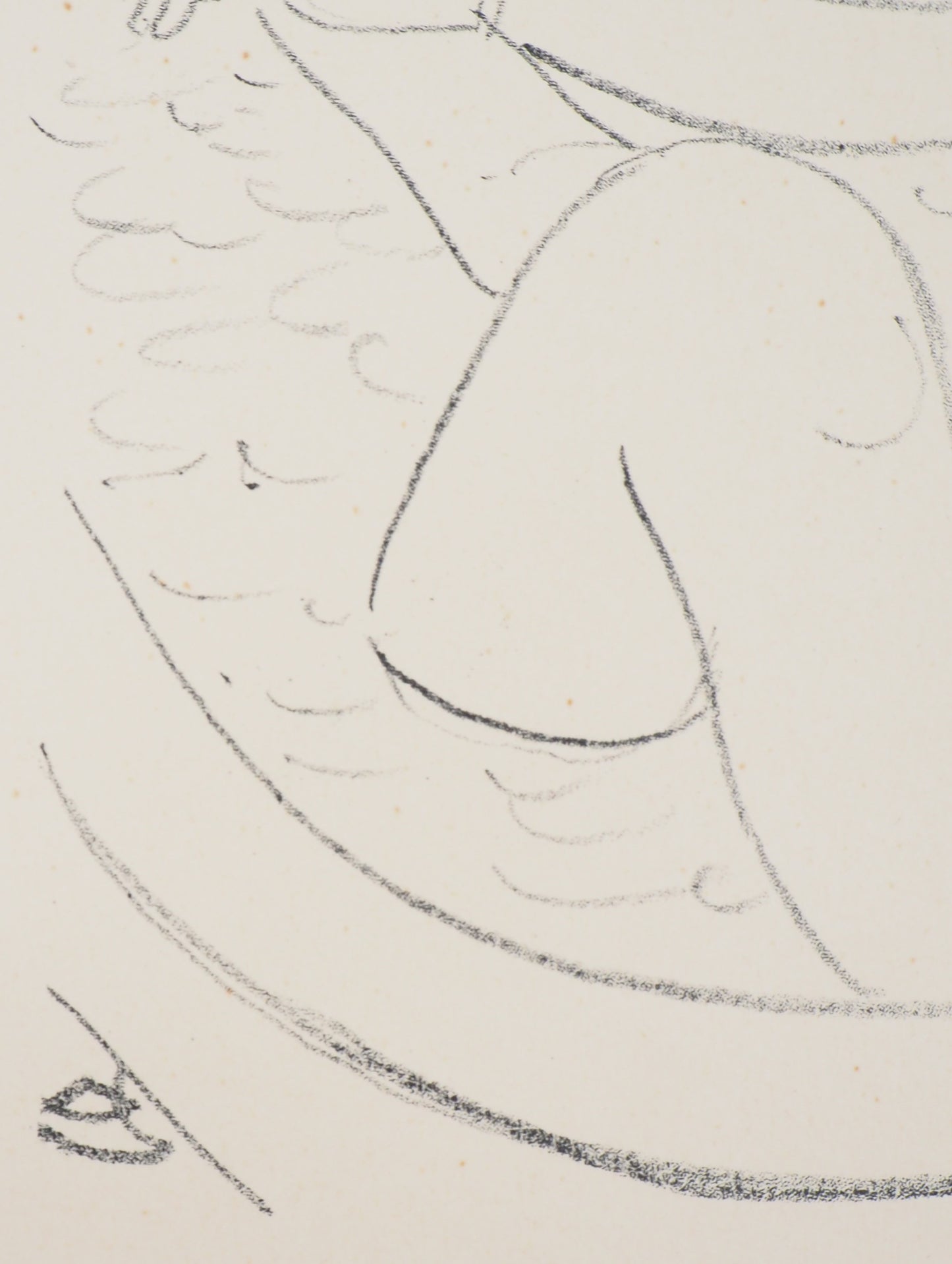 Maurice BARRAUD : Femme dans son bain - Lithographie originale signée