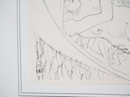Maurice BARRAUD : Balade en barque - Lithographie originale signée