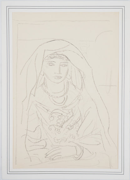 Maurice BARRAUD : L'Orientale - Lithographie originale