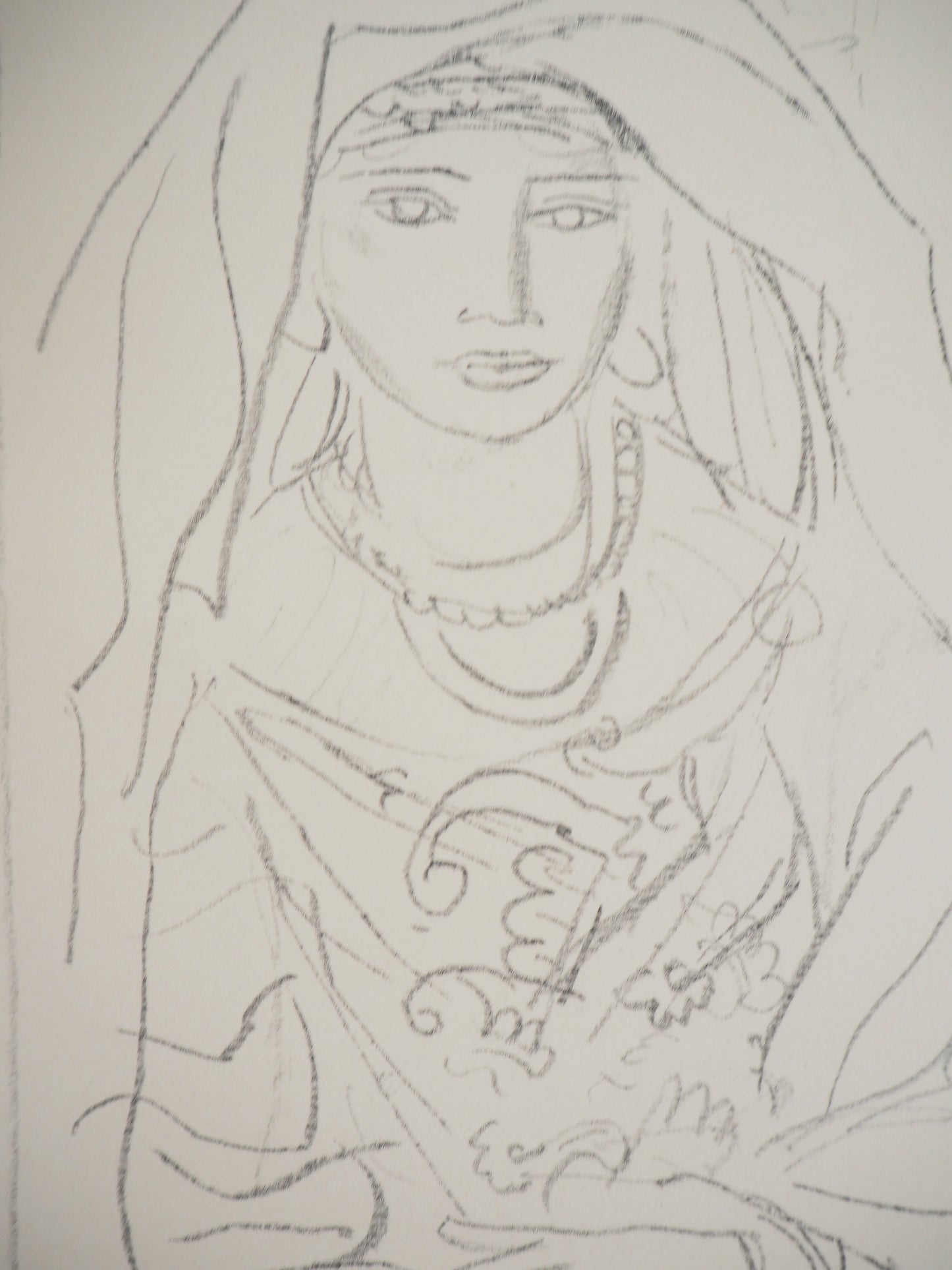 Maurice BARRAUD : L'Orientale - Lithographie originale