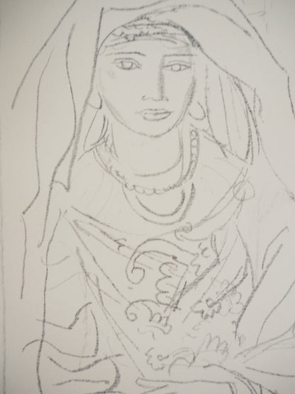 Maurice BARRAUD : L'Orientale - Lithographie originale