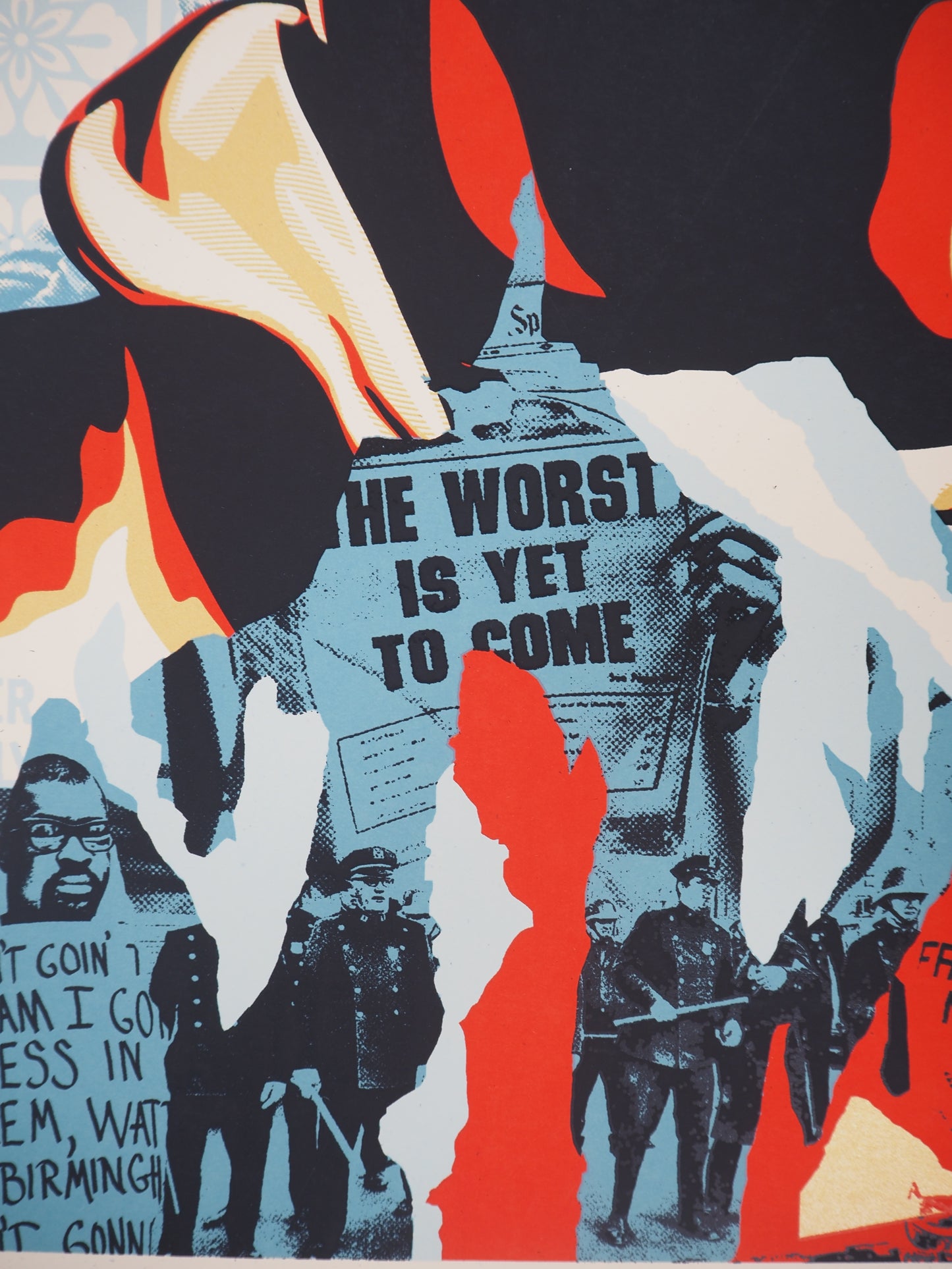 Shepard FAIREY (OBEY) : Voting Rights are Human Rights - Lithographie originale signée et numérotée