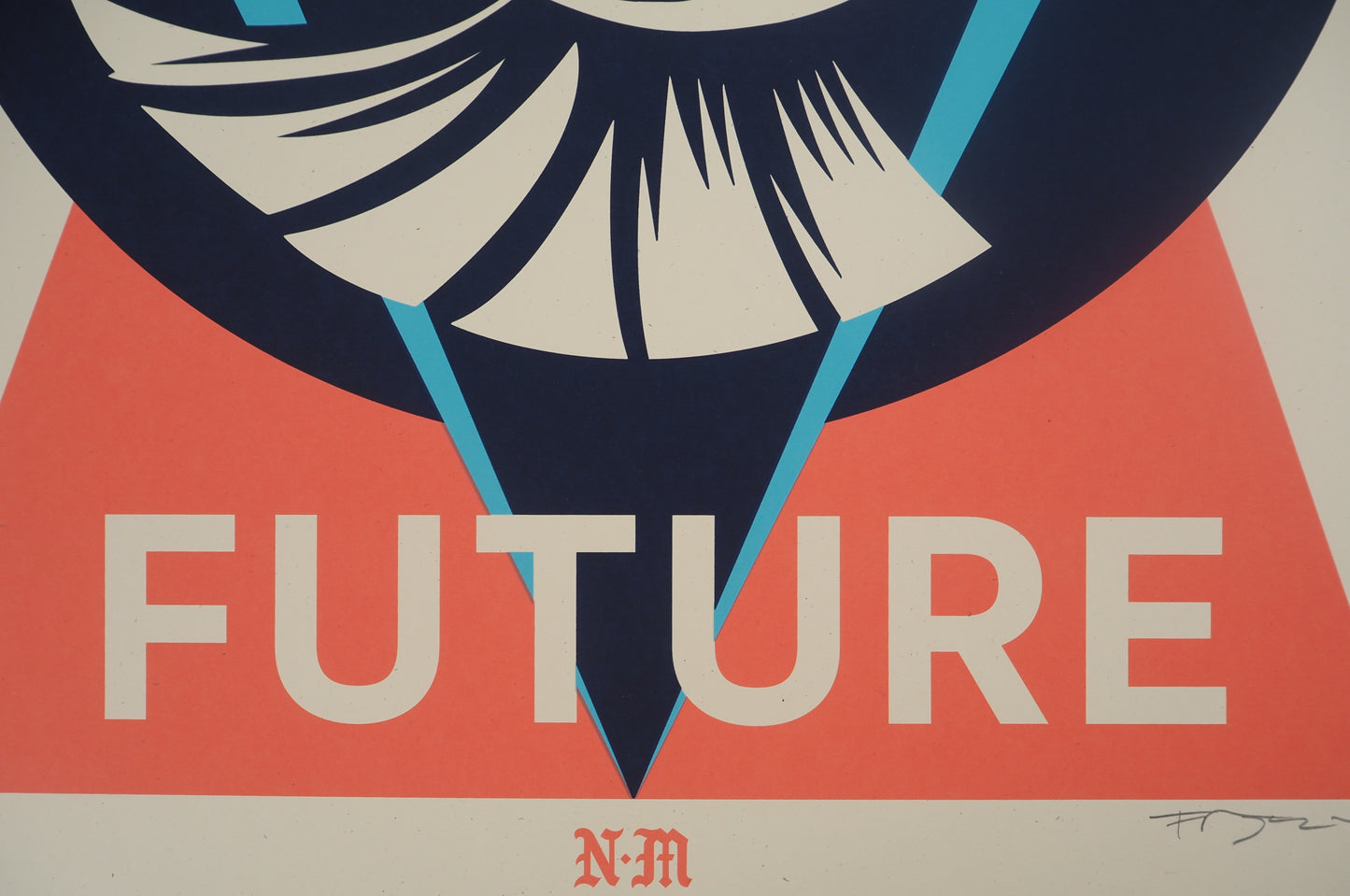 Thomas WIMBERLY (NEVERMIND) : Vote Your Future - Lithographie originale signée