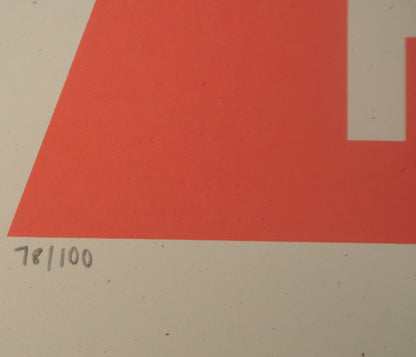 Thomas WIMBERLY (NEVERMIND) : Vote Your Future - Lithographie originale signée