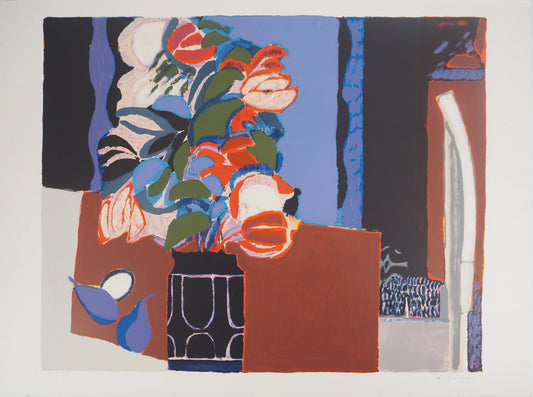 Gabriel GODARD : Nature morte aux poires - Lithographie originale signée