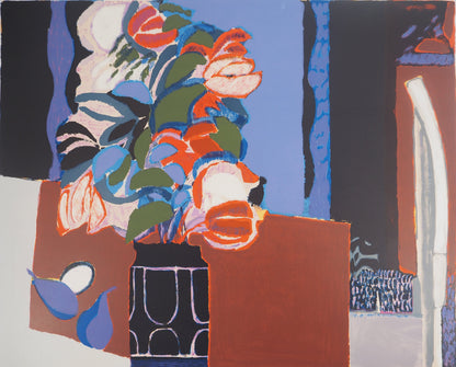 Gabriel GODARD : Nature morte aux poires - Lithographie originale signée