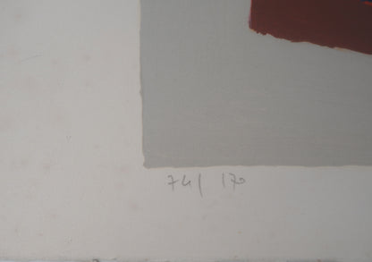 Gabriel GODARD : Nature morte aux poires - Lithographie originale signée