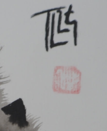 Laszlo TIBAY : La victoire du Chat - Dessin original signé