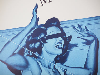 Jacques MONORY : Exposition 1976 - Affiche originale