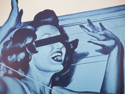 Jacques MONORY : Exposition 1976 - Affiche originale
