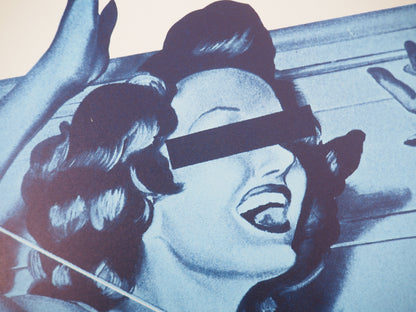 Jacques MONORY : Exposition 1976 - Affiche originale