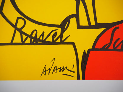 Valerio ADAMI : Moments Musicaux à la Fondation Maeght - Lithographie originale signée