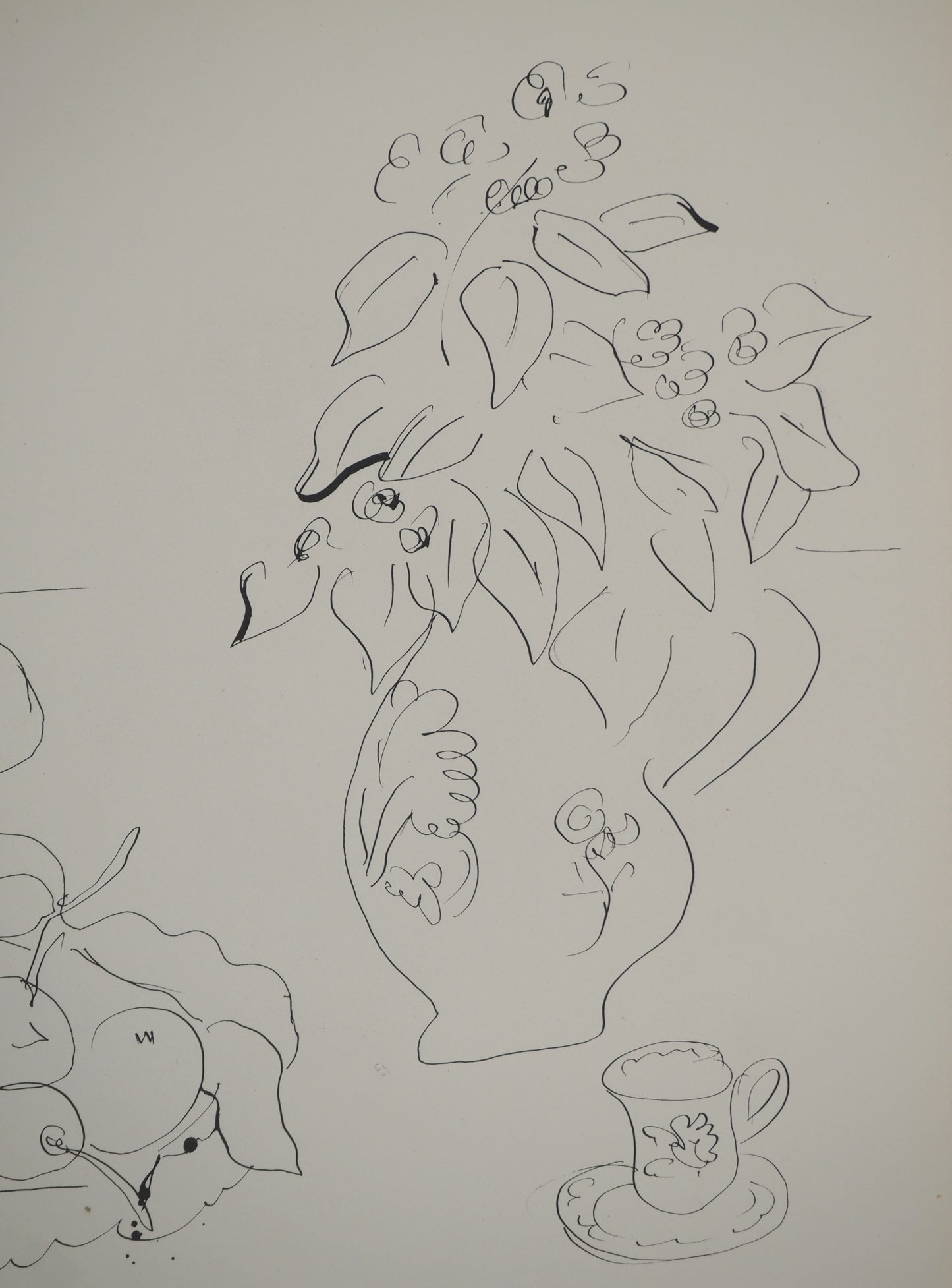Henri MATISSE : Nature morte aux citrons - Lithographie signée