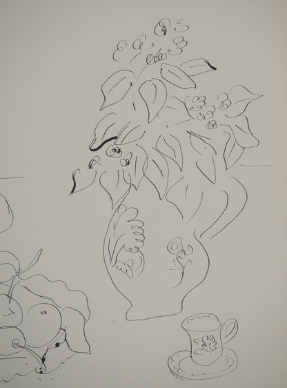 Henri MATISSE : Nature morte aux citrons - Lithographie signée