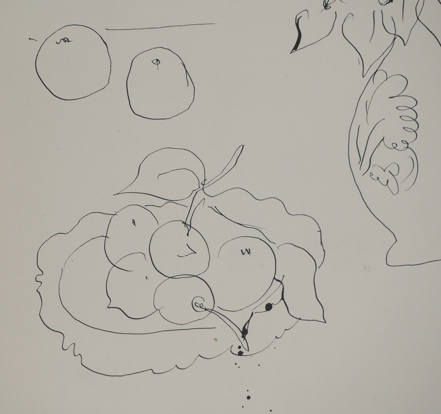 Henri MATISSE : Nature morte aux citrons - Lithographie signée