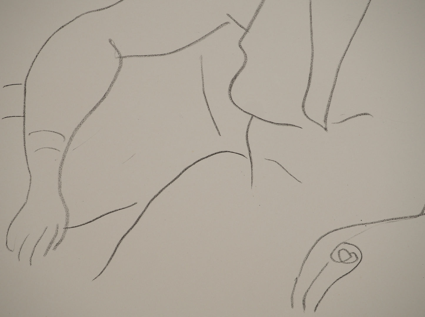 Henri MATISSE : Femme timide - Lithographie signée