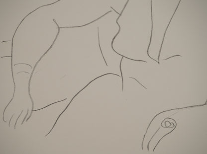 Henri MATISSE : Femme timide - Lithographie signée