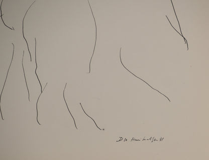 Henri MATISSE : Femme alanguie - Lithographie signée