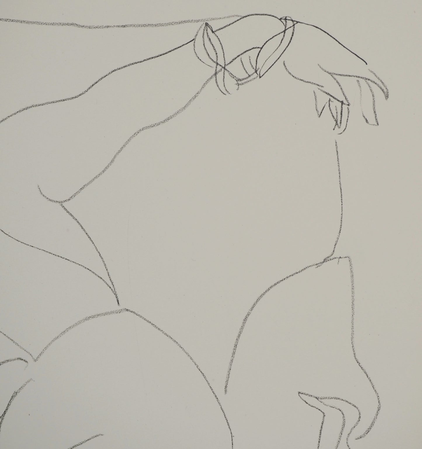 Henri MATISSE : Femme au repos - Lithographie signée