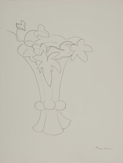 Henri MATISSE : Bouquet de printemps - Lithographie signée