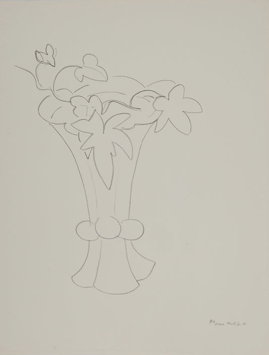 Henri MATISSE : Bouquet de printemps - Lithographie signée