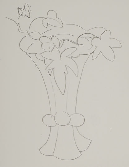 Henri MATISSE : Bouquet de printemps - Lithographie signée
