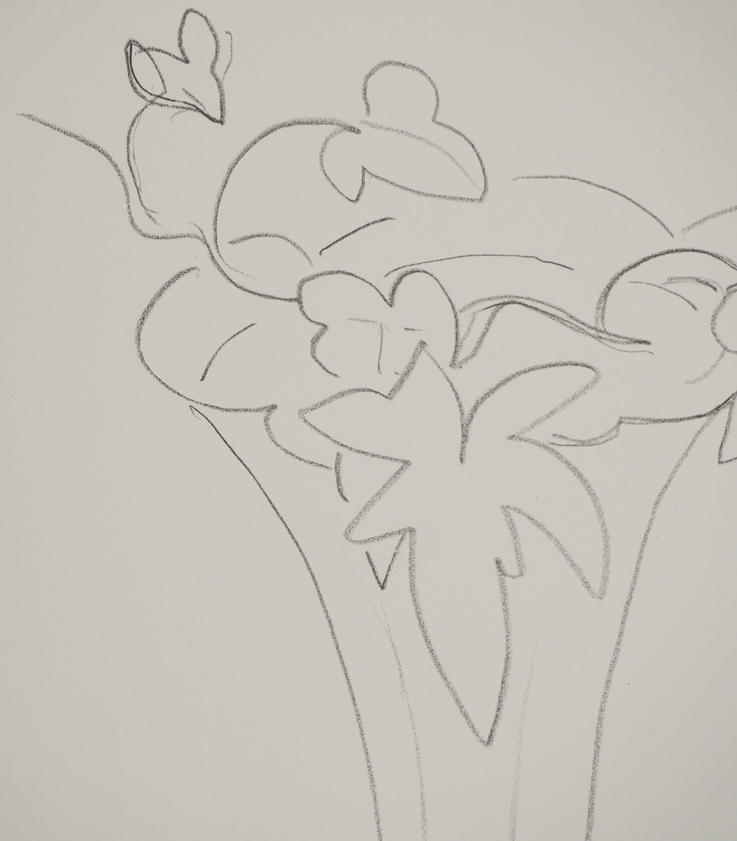 Henri MATISSE : Bouquet de printemps - Lithographie signée