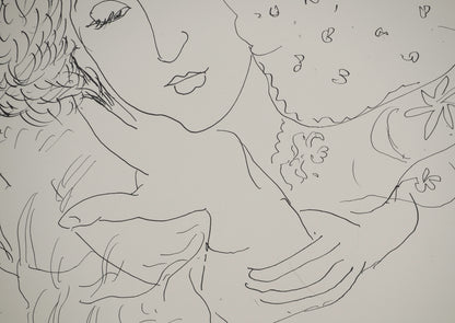 Henri MATISSE : Modèle mariée au voile - Lithographie signée